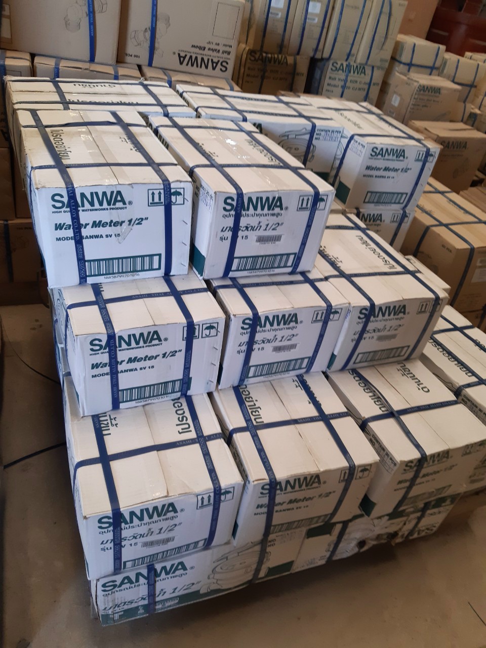Đồng hồ nước SANWA nhập khẩu chính hãng Thái Lan